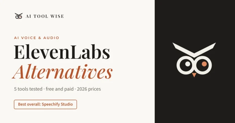 ElevenLabs alternatives featured image