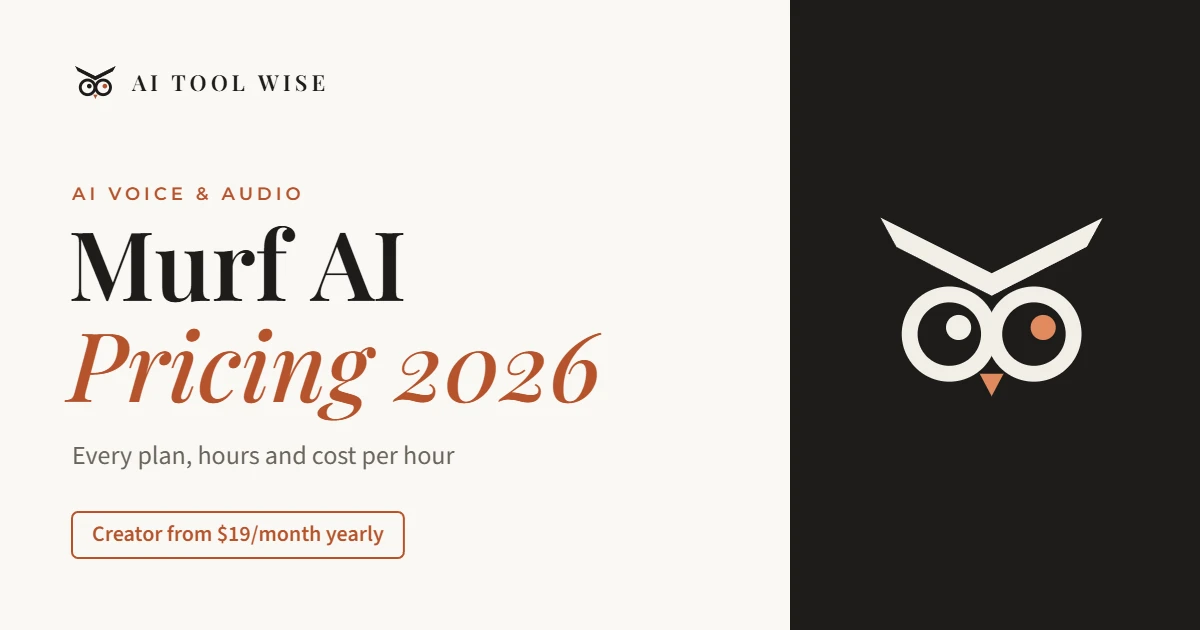 Murf AI pricing 2026 featured image