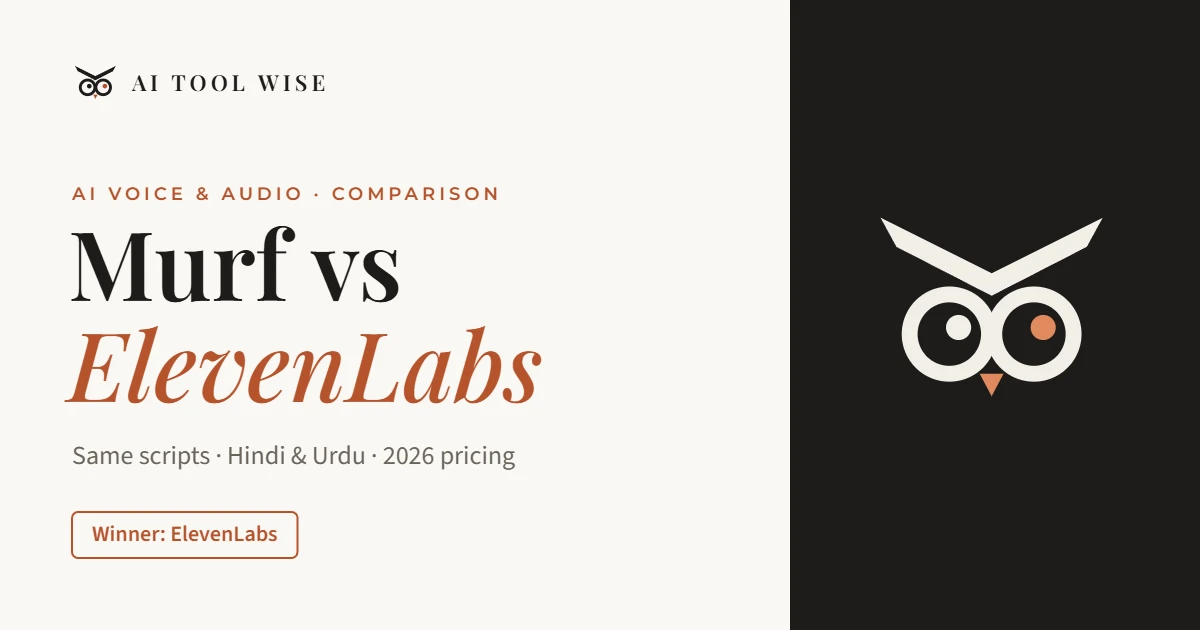 Murf vs ElevenLabs comparison featured image