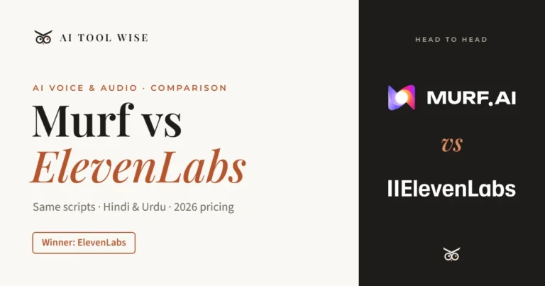 Murf vs ElevenLabs comparison featured image