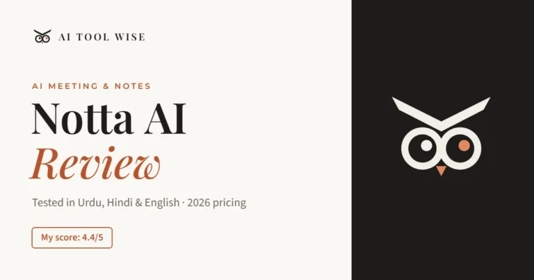 Notta AI review featured image